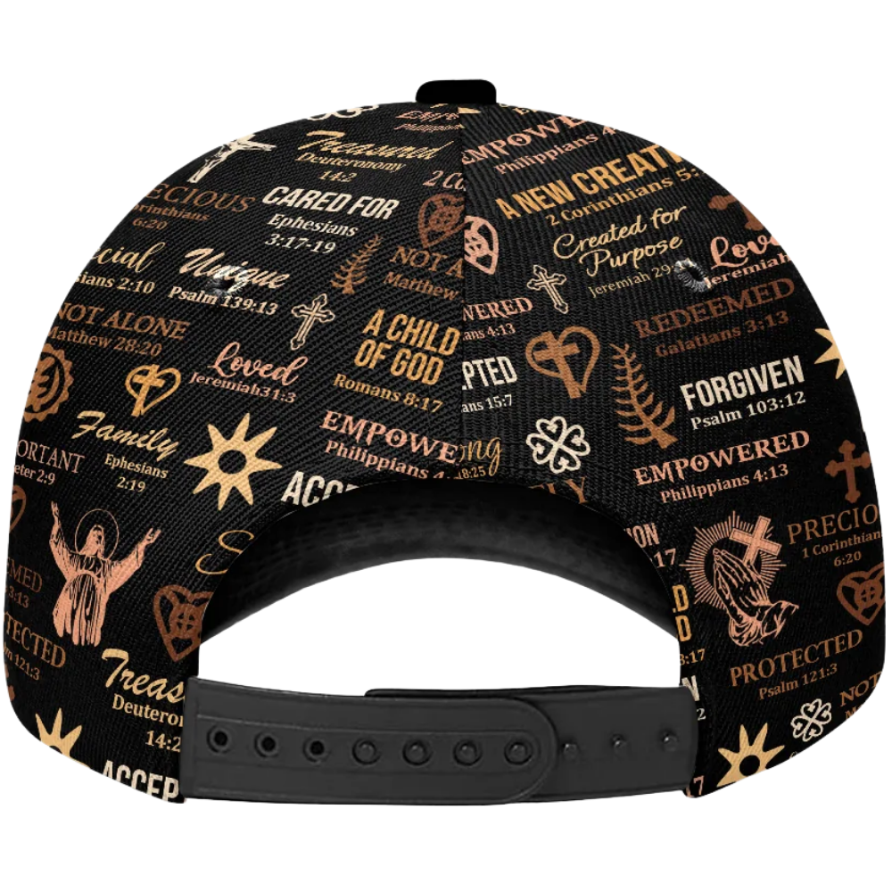 God Say I Am Custom Christian Baseball Cap, Personalized Faith God Hats CP0573