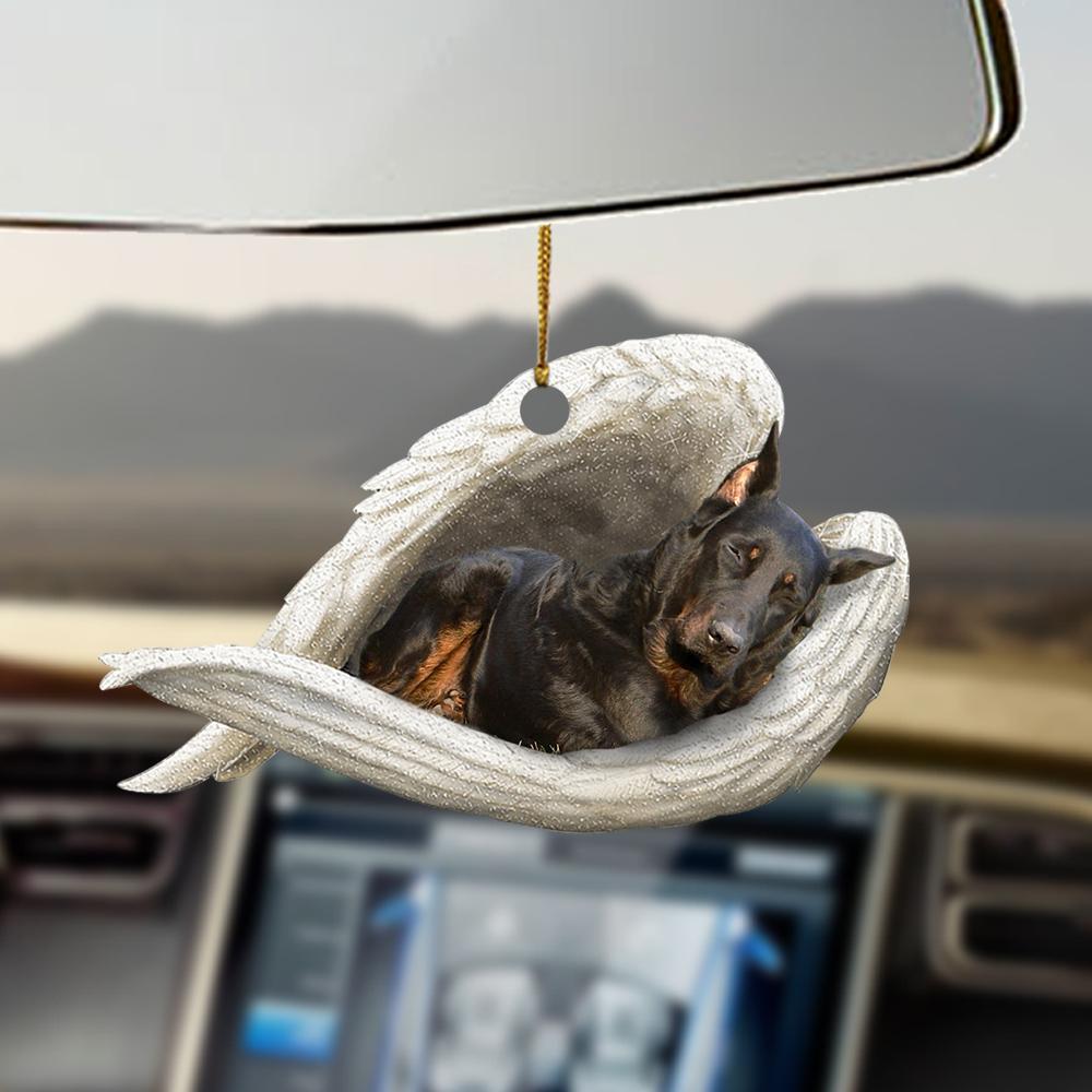 Beauceron sleeping angel Beauceron lovers dog mom ornament OO0439