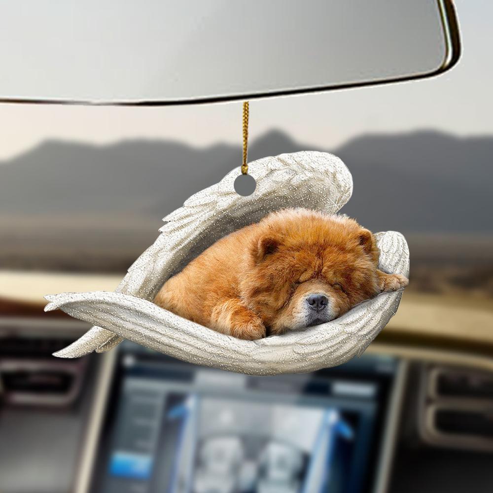 Chow chow sleeping angel chow chow lovers ornament OO0452
