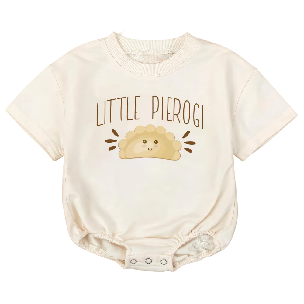 Little Pierogi Cute Baby T Shirt Bubble Romper, Pierogi Baby Romper BB0101