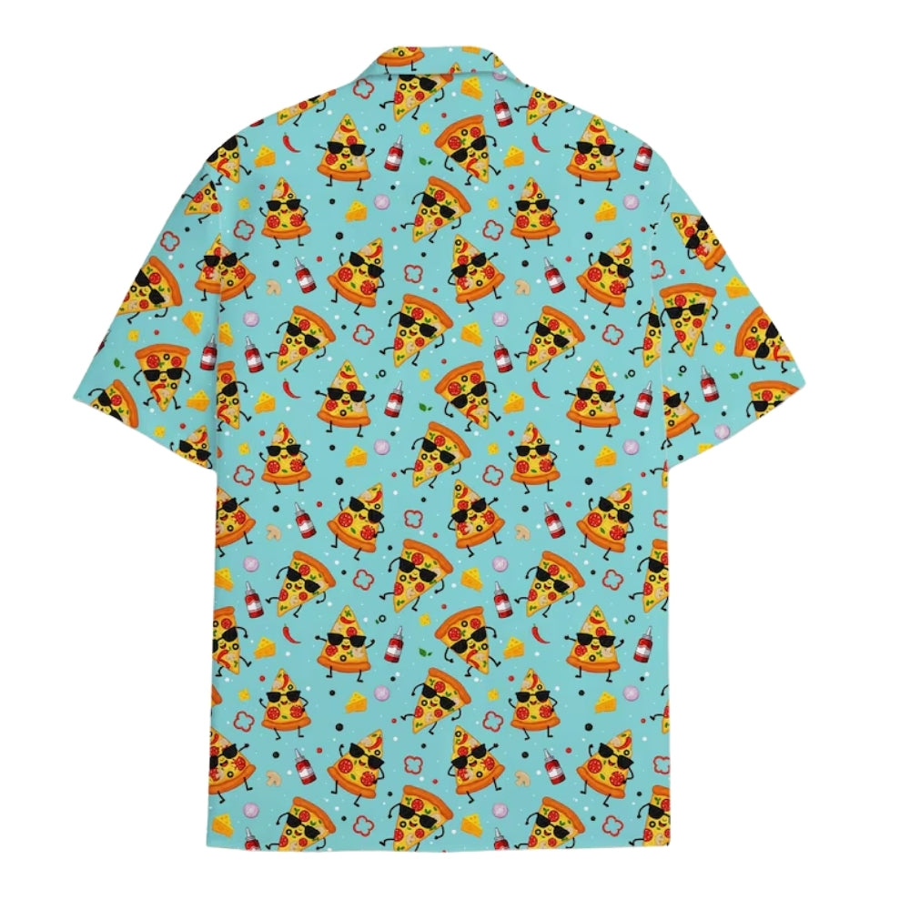 Funny Pizza Hawaiian Shirt Men And Women, Pizza Hawaiian Shirt For Food Lover HE0499
