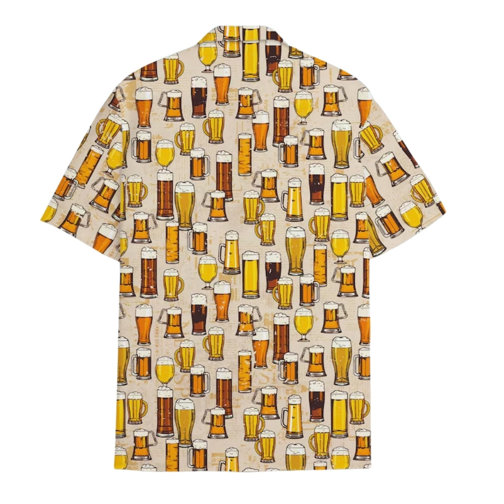 Beer Mug Hawaiian Shirt For Men Women, Beer Lover Hawaiian Shirts HE0421