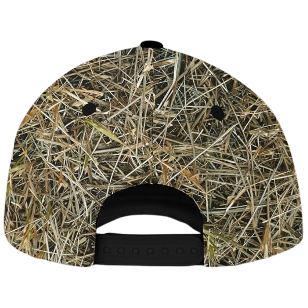 Custom US Flag Duck Hunting Baseball Cap, Custom Camo Duck Caps For Hunters CP0535