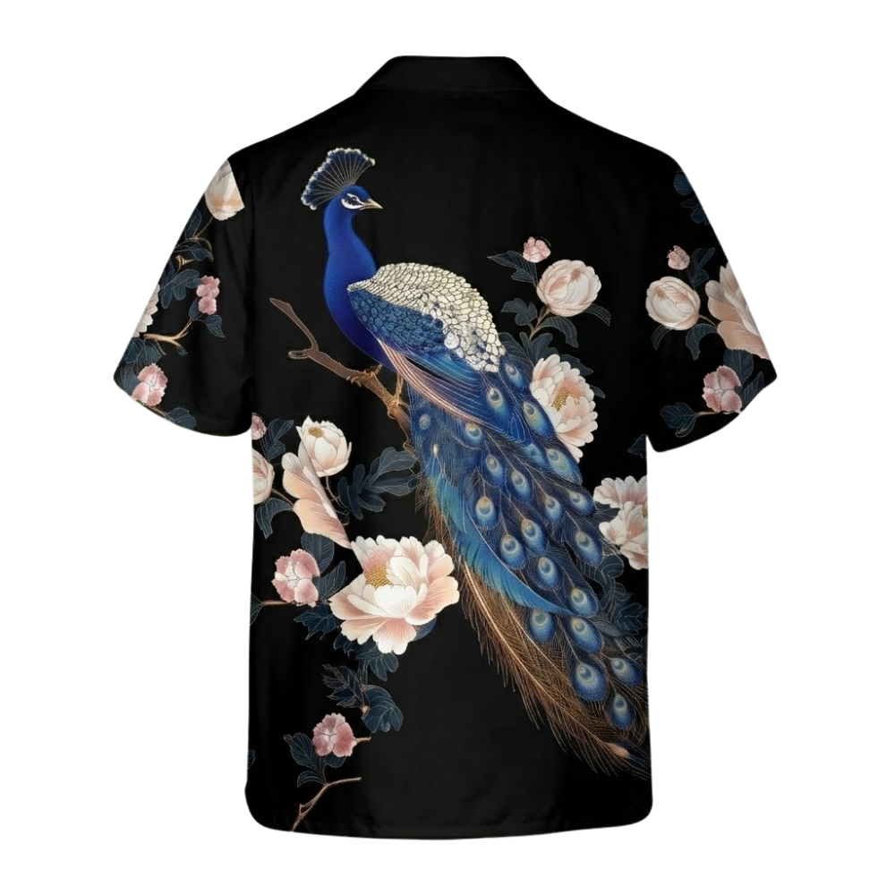 Peacock Hawaiian Shirt For Men And Women, Peacock Hawaiian Shirts HE0573