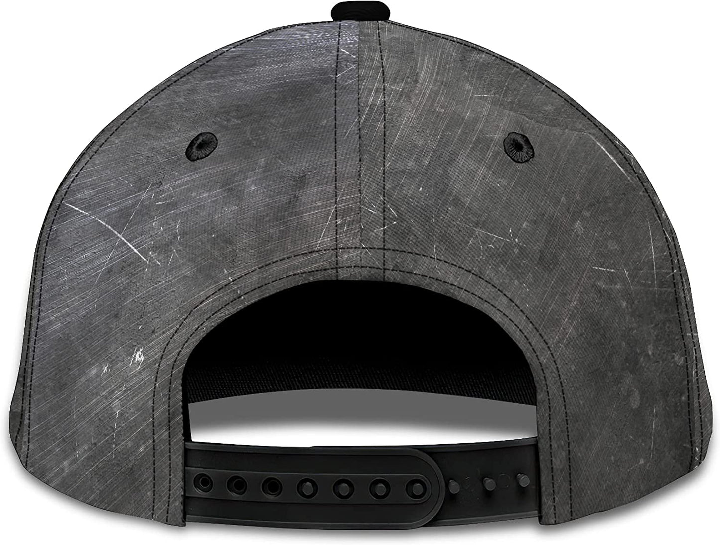 3D Print Personalized Billiard Adjustable Snapback Baseball Cap Metal Crack Pattern, Hat Gift for Pool Players, Gift For Billiards Lover CA0045