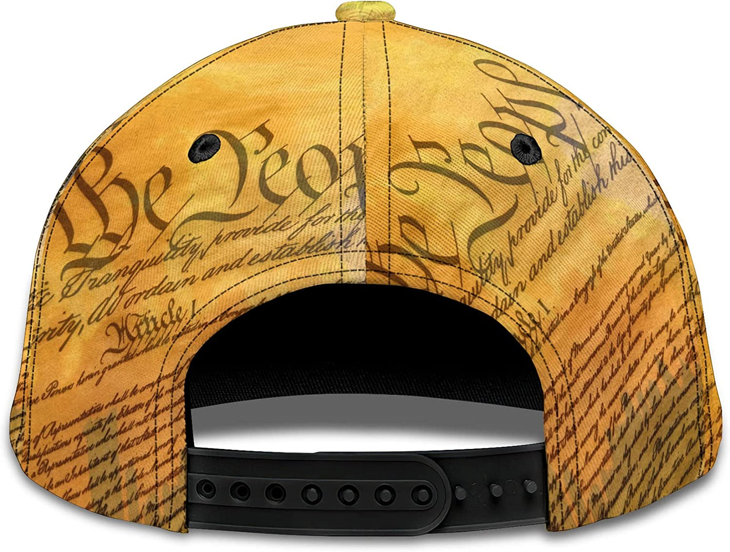 3D Printing Custom US Veteran Adjustable Snapback Cap, Personalized We The People US Flag 3D Classic Cap for Men, Veteran Day Gift CA0456