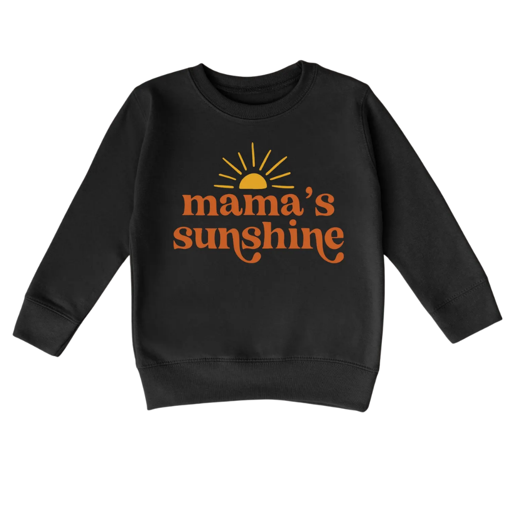 Chasing Sunshine Mama's Sunshine Matching Sweatshirt For Mom And Baby, Mommy And Me Matching Sweatshirt ET1396