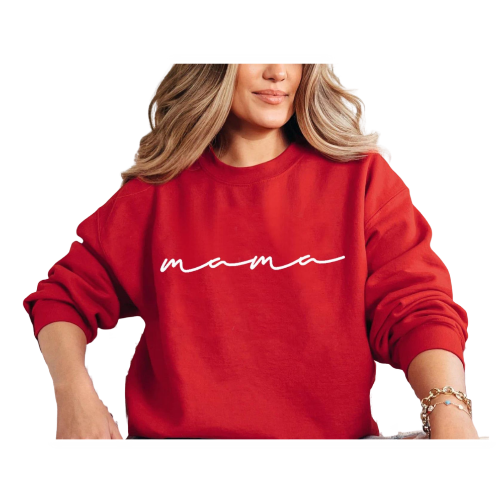 Papa Mama Mini Matching Sweatshirt, Family Sweatshirt Matching Minimalist ET1492