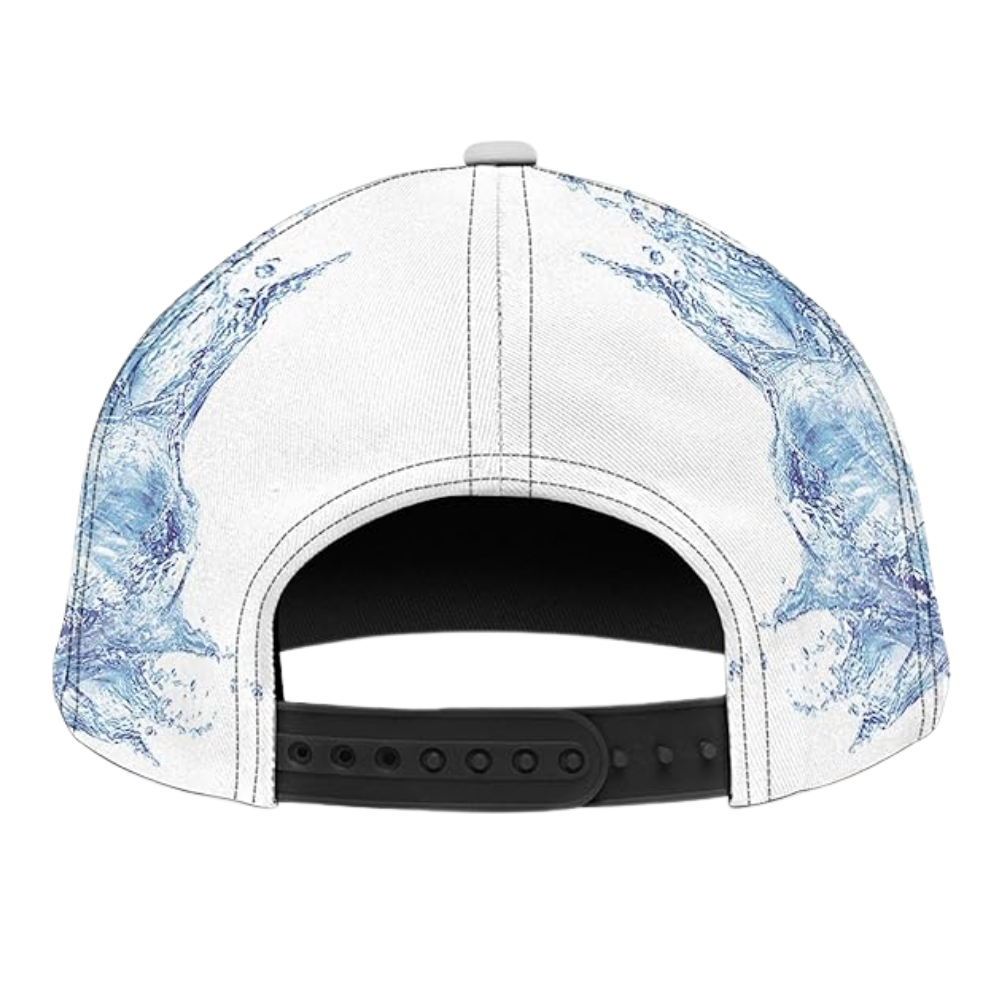 Custom Crappie Fishing Camo 3D Baseball Cap, Custom Crappie Caps Hats For Fisherman CP0210