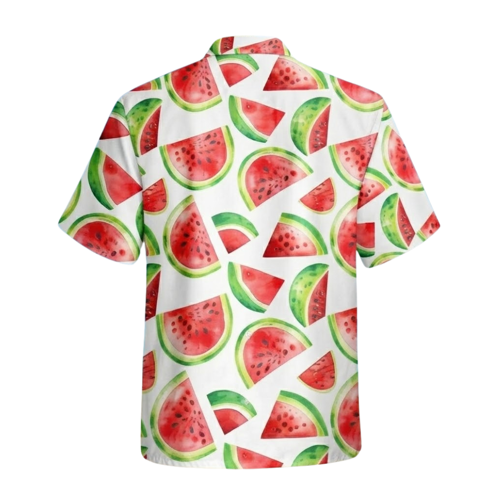Watermelon Hawaiian Shirt Men And Women, Watermelon Hawaiian Shirt HE0569