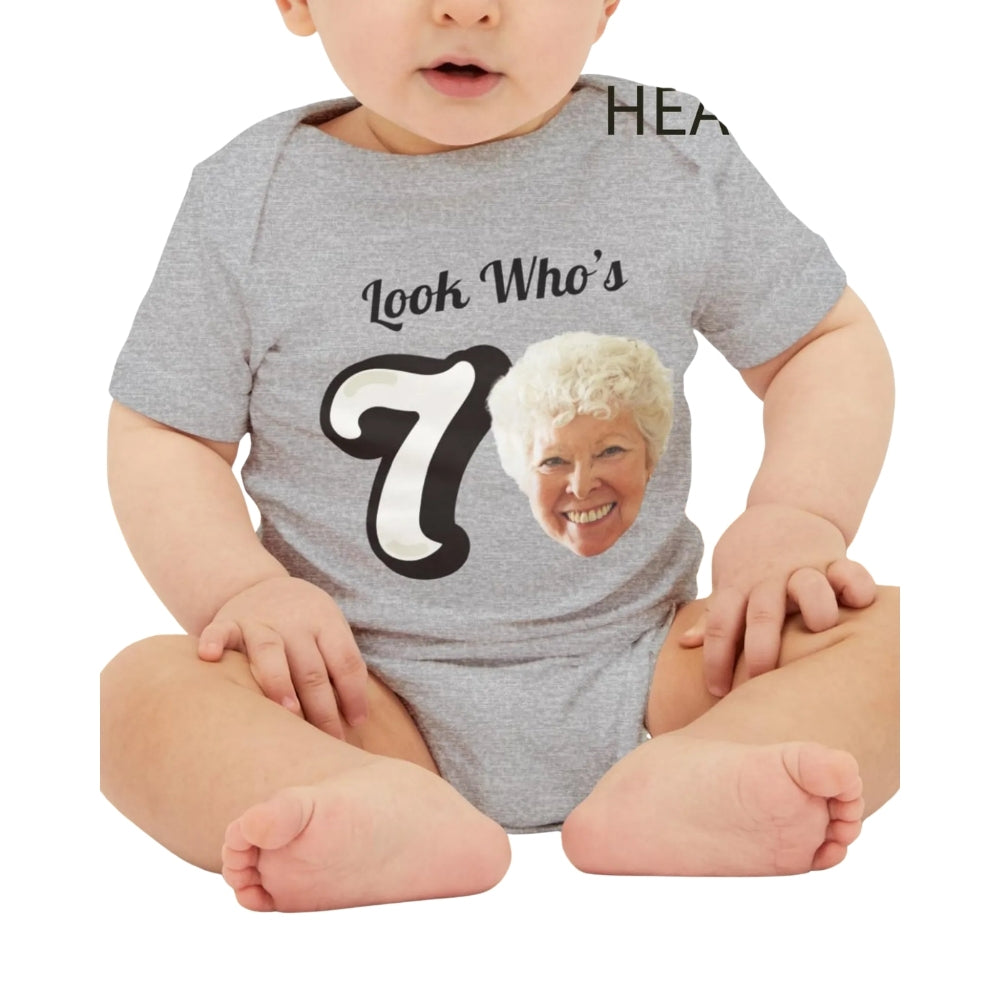 It's Me I'm 70th Custom Photo Matching Birthday Family T Shirts, Custom Matching 70th Birthday Shirts For Family ET0375