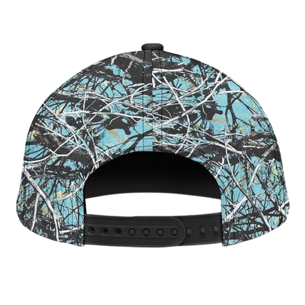 Country Boy Custom Largemouth Bass Baseball Cap, Custom Bass Fishing 3D Printed Caps CP0213