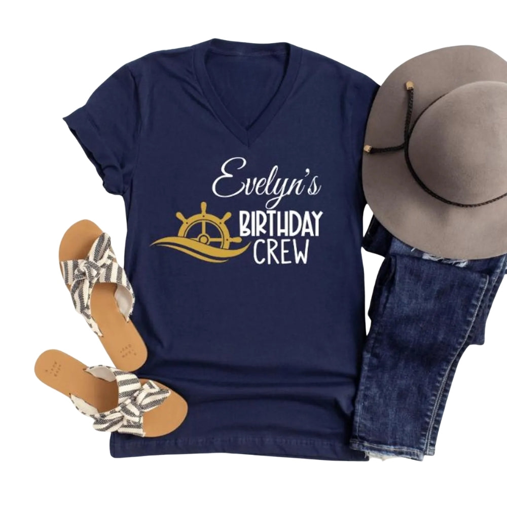 Cruising My Way Into Seventy Custom Matching Birthday Family T Shirts, Personalized 70th Birthday Cruise Family Shirts ET0377