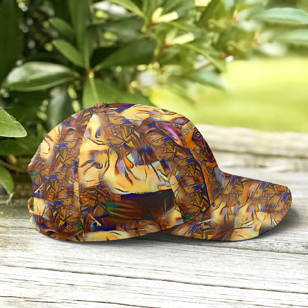 Painting Style Pug Dog Baseball Cap Lasfour CO0929