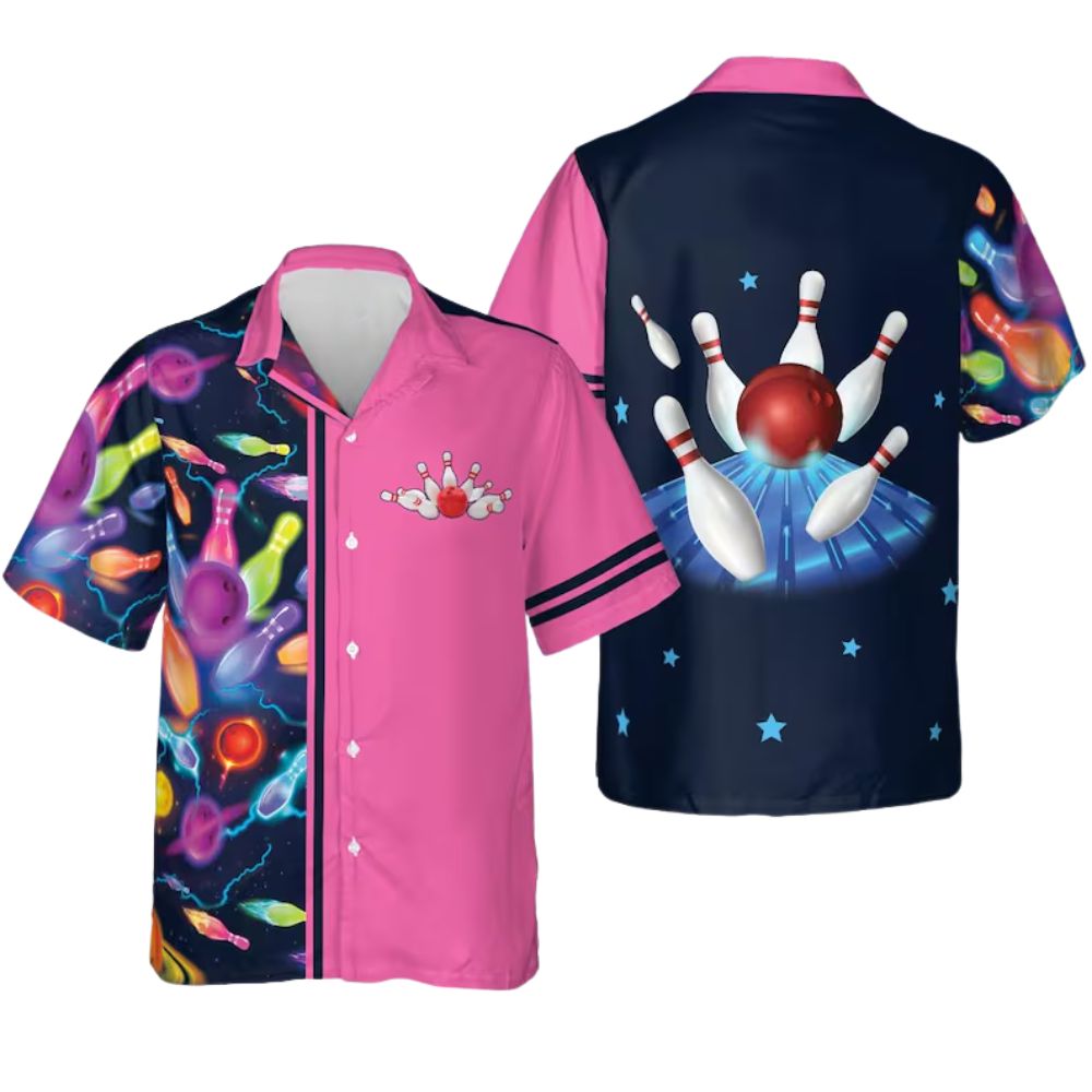 Custom Team Bowling Hawaiian Shirts For Men and Women, Custom Bowling Shirts BZ0270