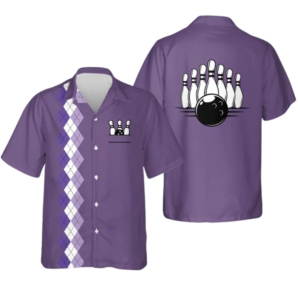 Custom Vintage Red Hawaiian Bowling Team Shirts For Men, Custom Vintage Bowling Shirts BZ0284