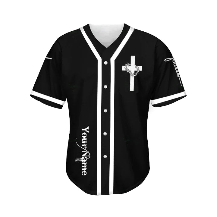 Cross, God Baseball Jersey - Just Have Faith Custom Baseball Jersey Shirt For Men Women SO0108