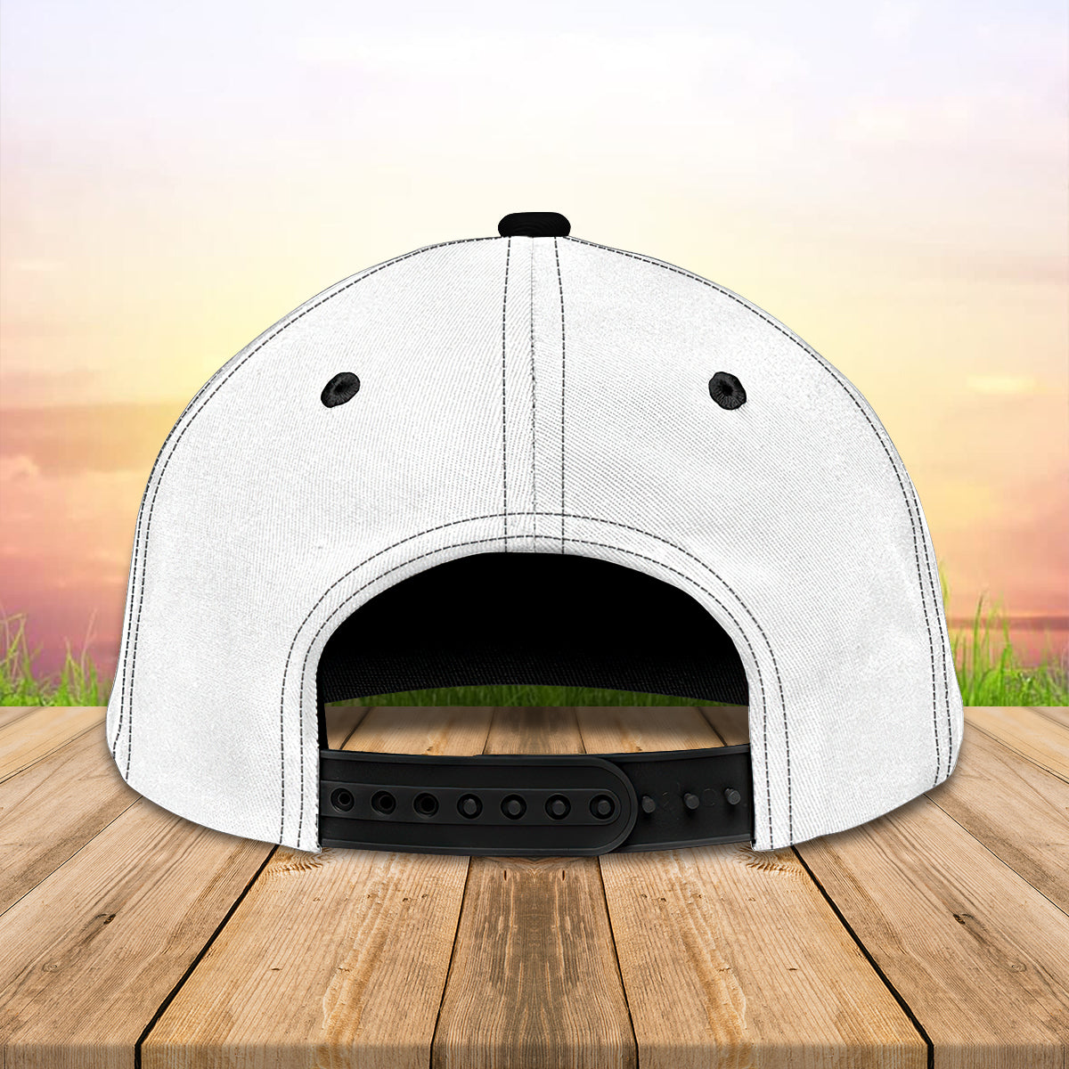 3D Classic Cap Iron Ppersonalized Name Cap 47 Lasfour CA1011