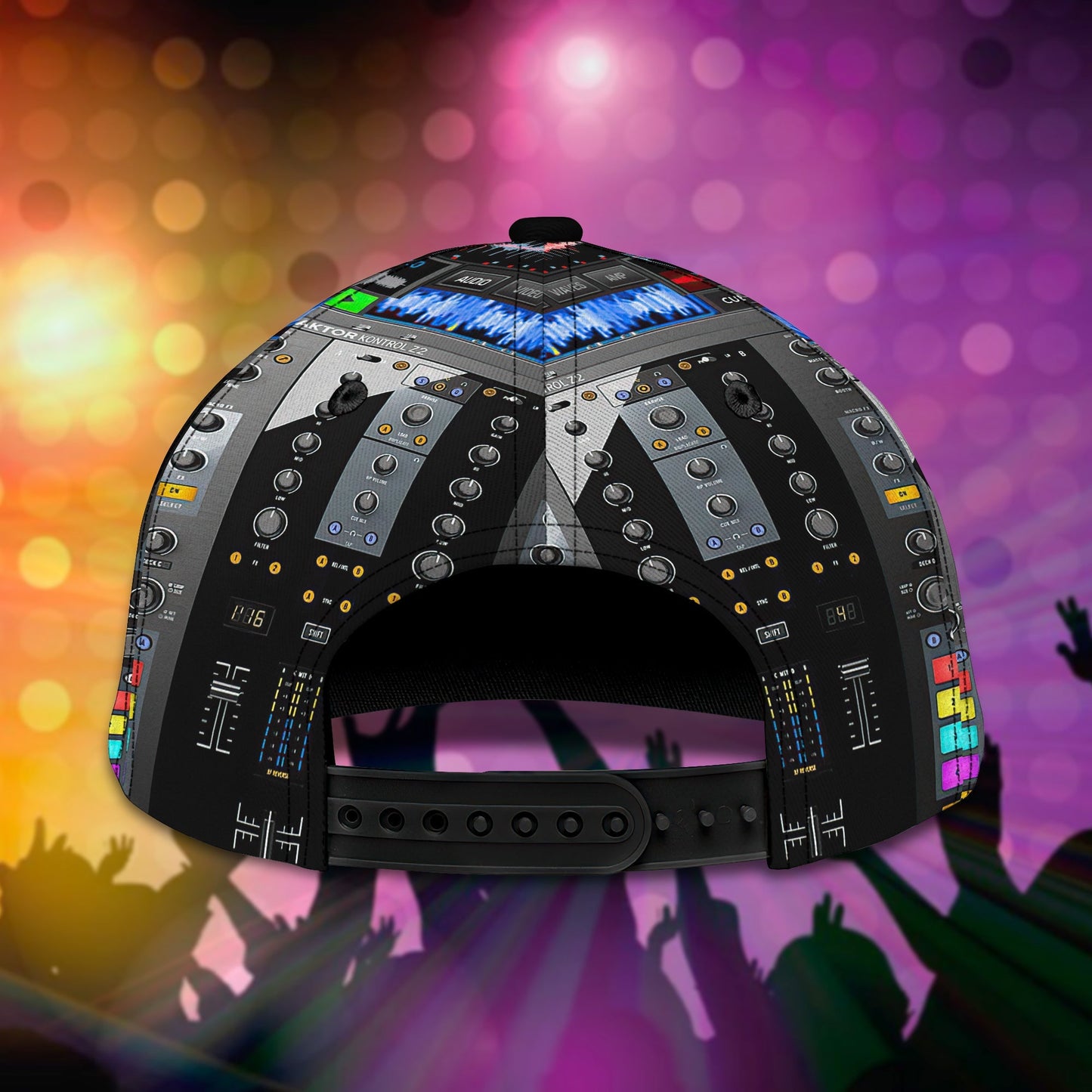3D Classic Cap Dj Personalized Name Cap Nama47 Lasfour CA1387