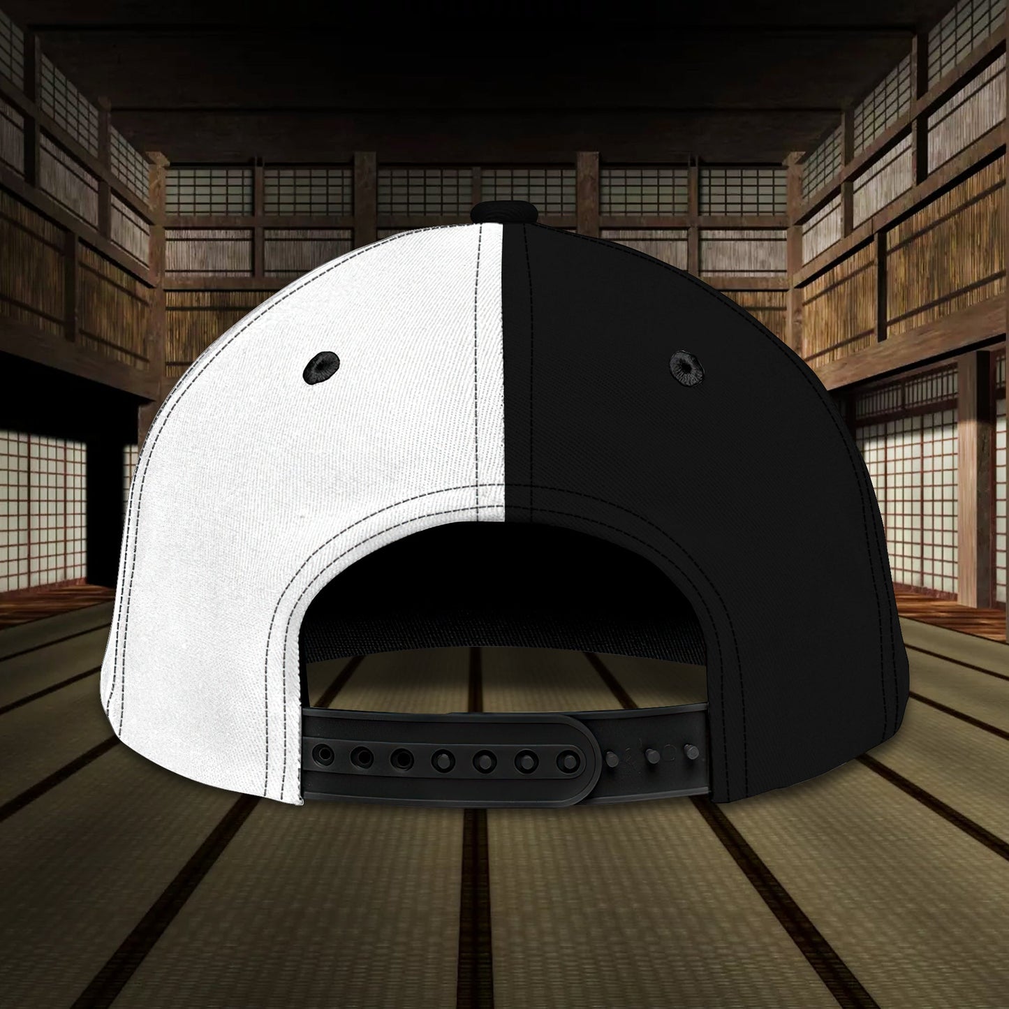 3D Classic Cap Karate Personalized Name Cap 120 Lasfour CA1321