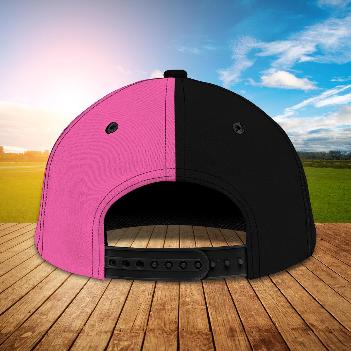 3D Classic Cap I Wear Pink For Me Personalized Name Cap Lasfour CA1602