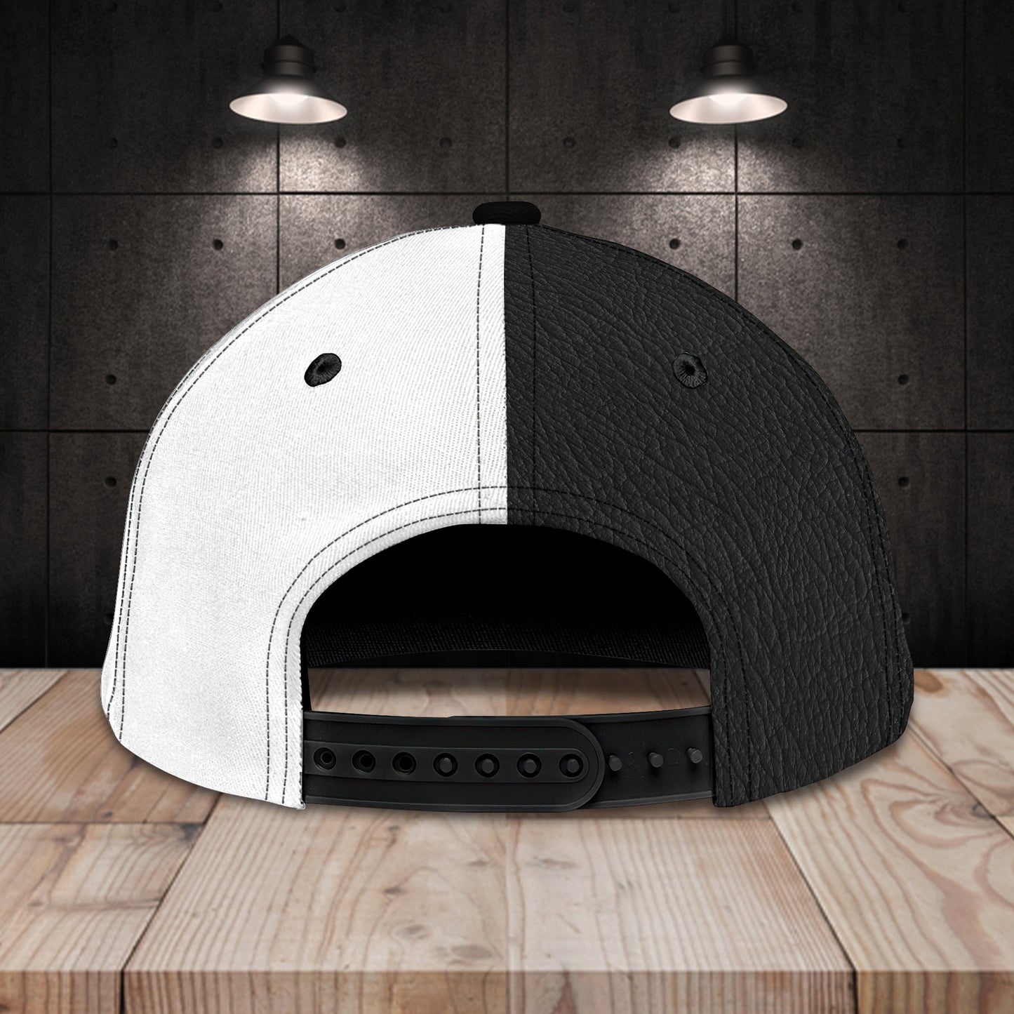 Customized Black And White Baseball Cap For A Barber Gift For Barber CA2626