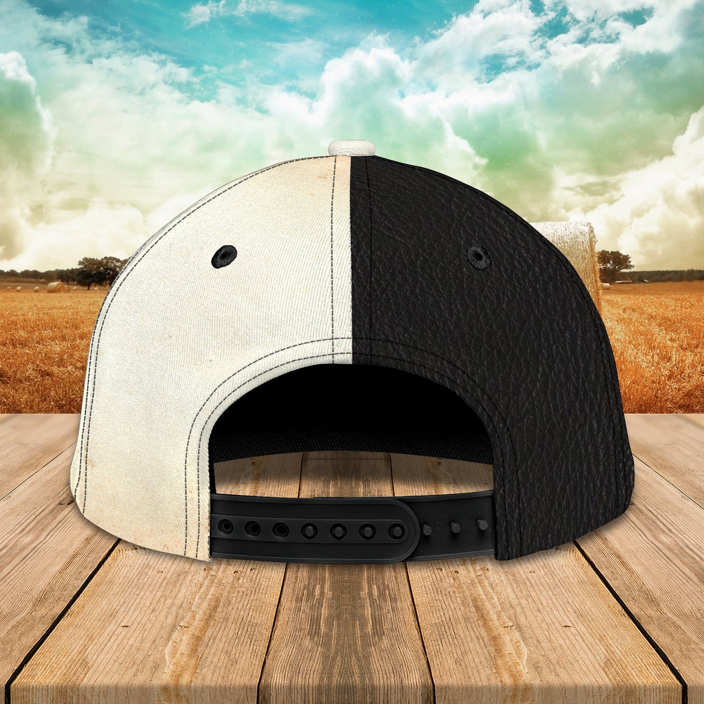 3D Classic Cap Personalized Name Cap Tractor02 Lasfour CA0883