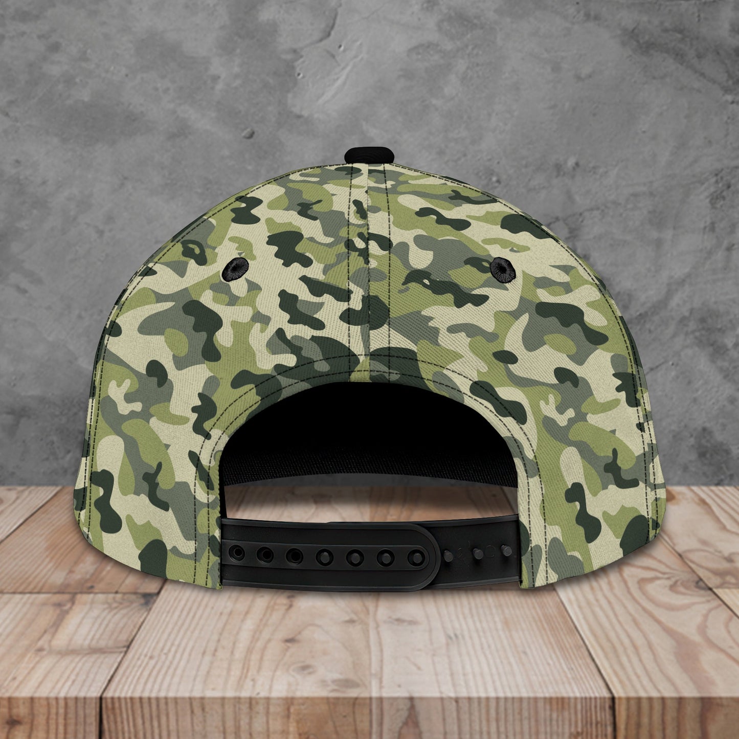 3D Classic Cap Veteran 01 Personalized Name Cap Lasfour CA0754