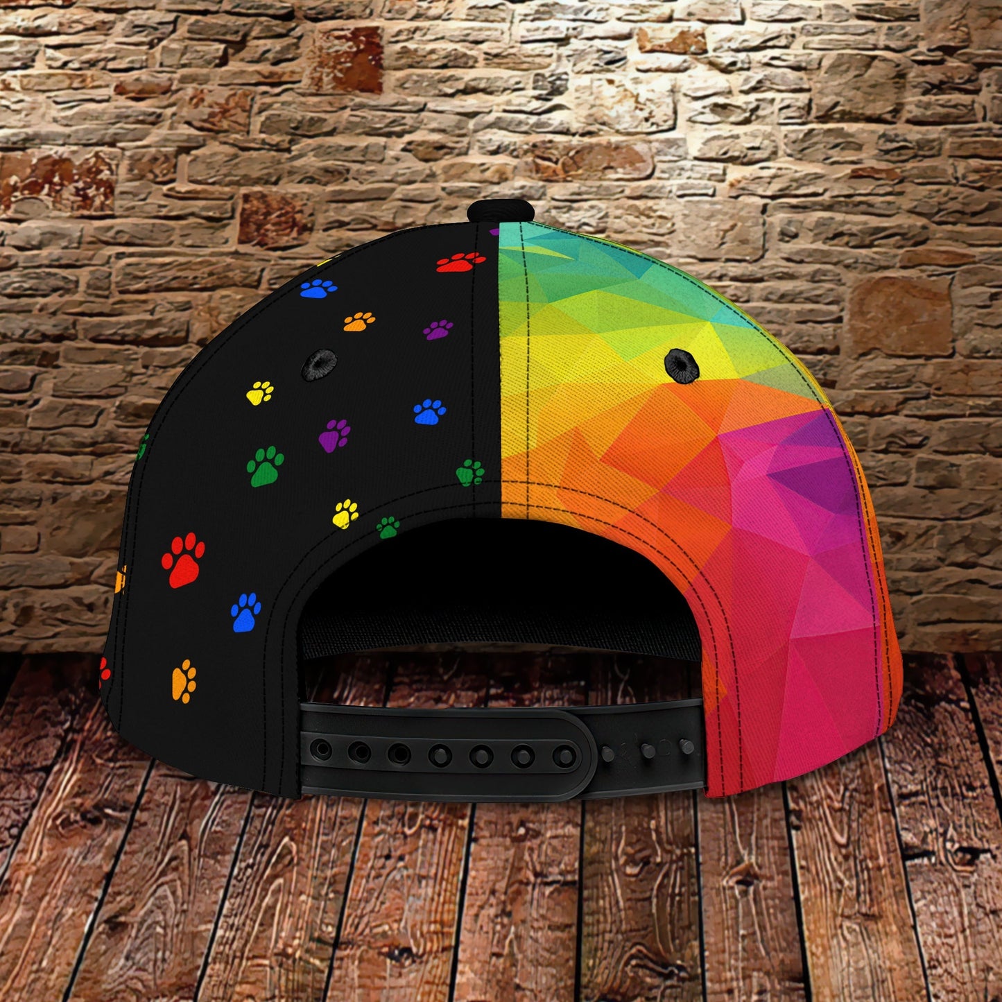 LGBT Personalized Name 3D Cap CA0298