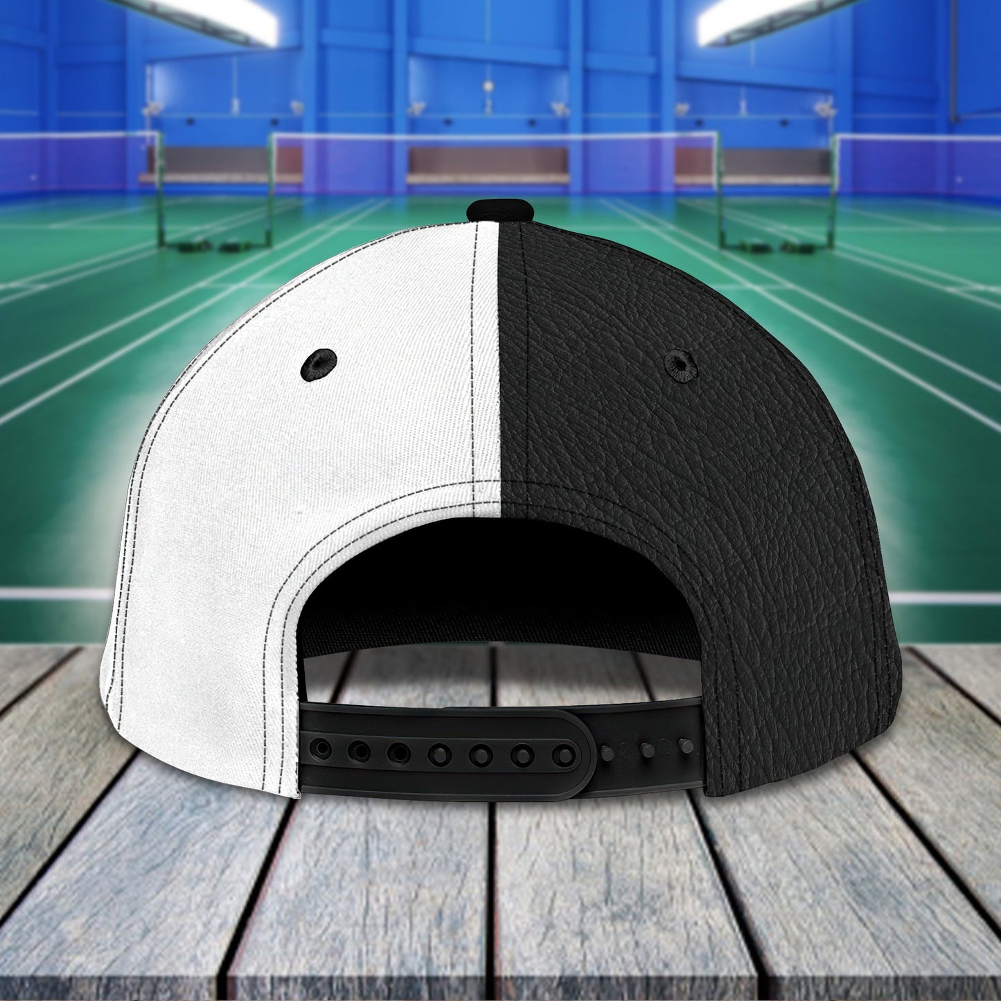 3D Classic Cap Badminton 01 Personalized Name Cap Lasfour CA1139
