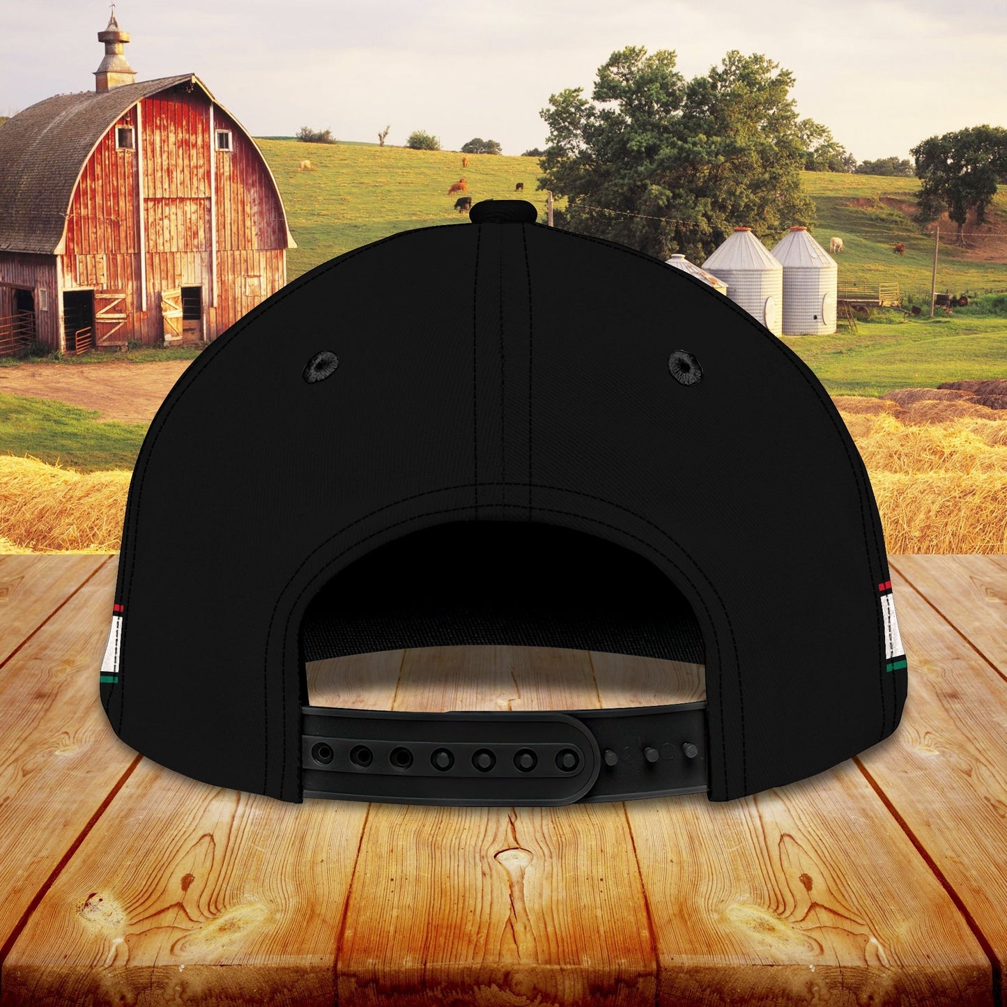 3D Classic Cap Rooster Personalized Name Cap 10 Lasfour CA1444