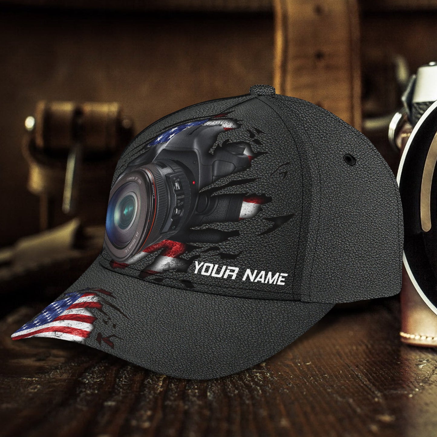 3D Classic Cap 01 Camera Name Cap Lasfour CA2109