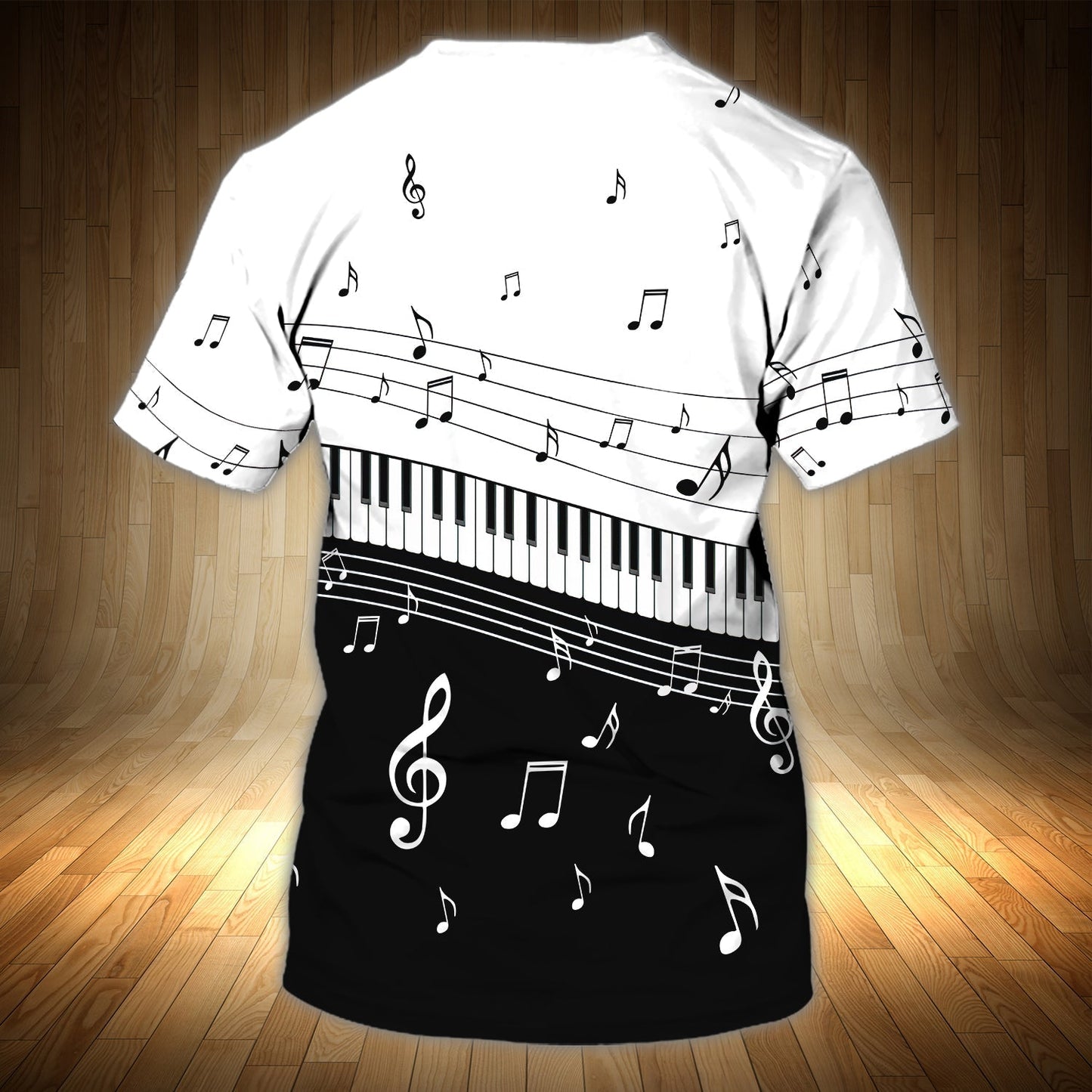 Customized 3D Full Printed Piano T Shirt, Men'S Shirt With Piano, Present To Piano Lovers, Piano Tee Shirt TO0726