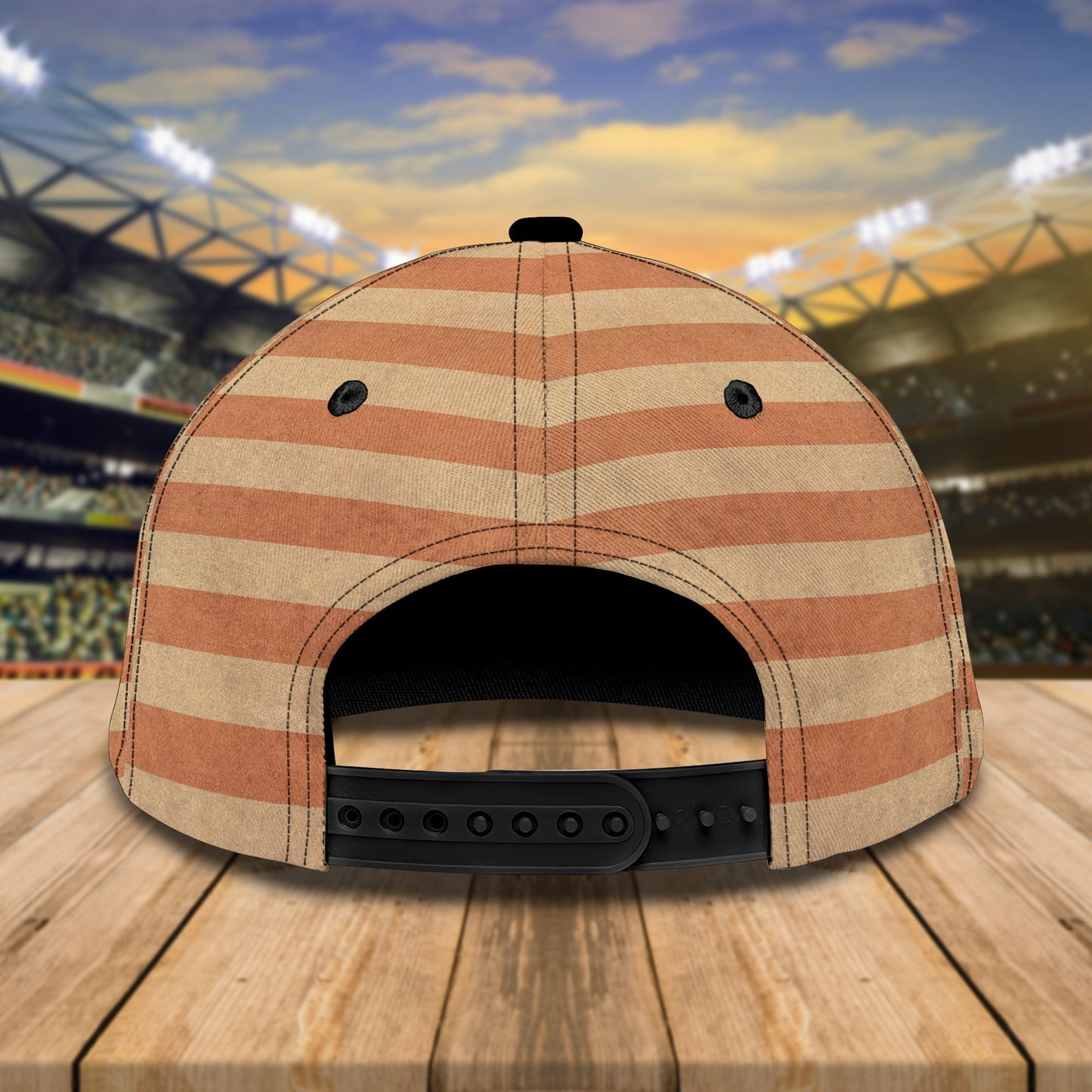 3D Classic Cap Baseball Personalized Name Cap 8 Lasfour CA0665