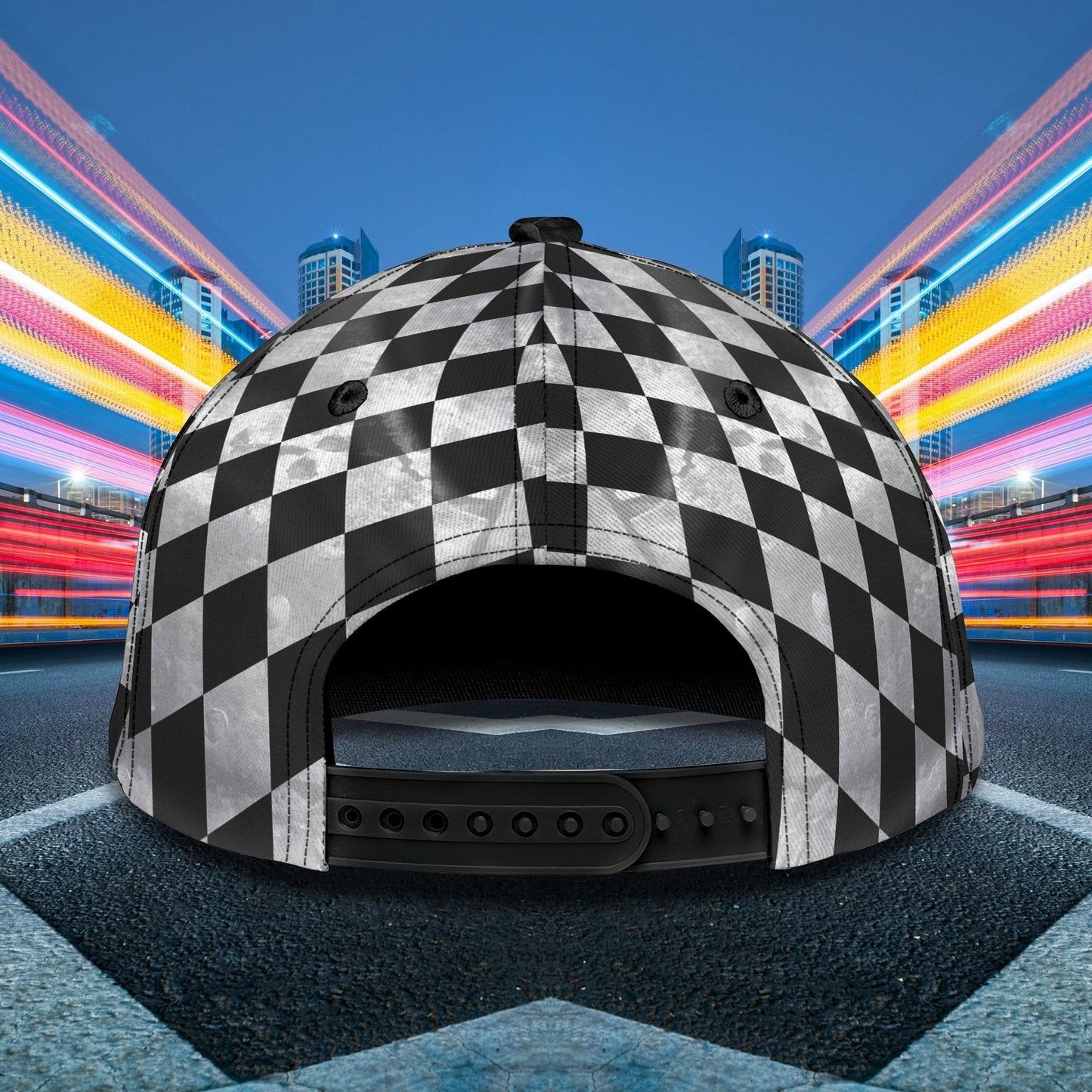 3D Classic Cap Dirt Racing Personalized Name Cap Lasfour CA1934