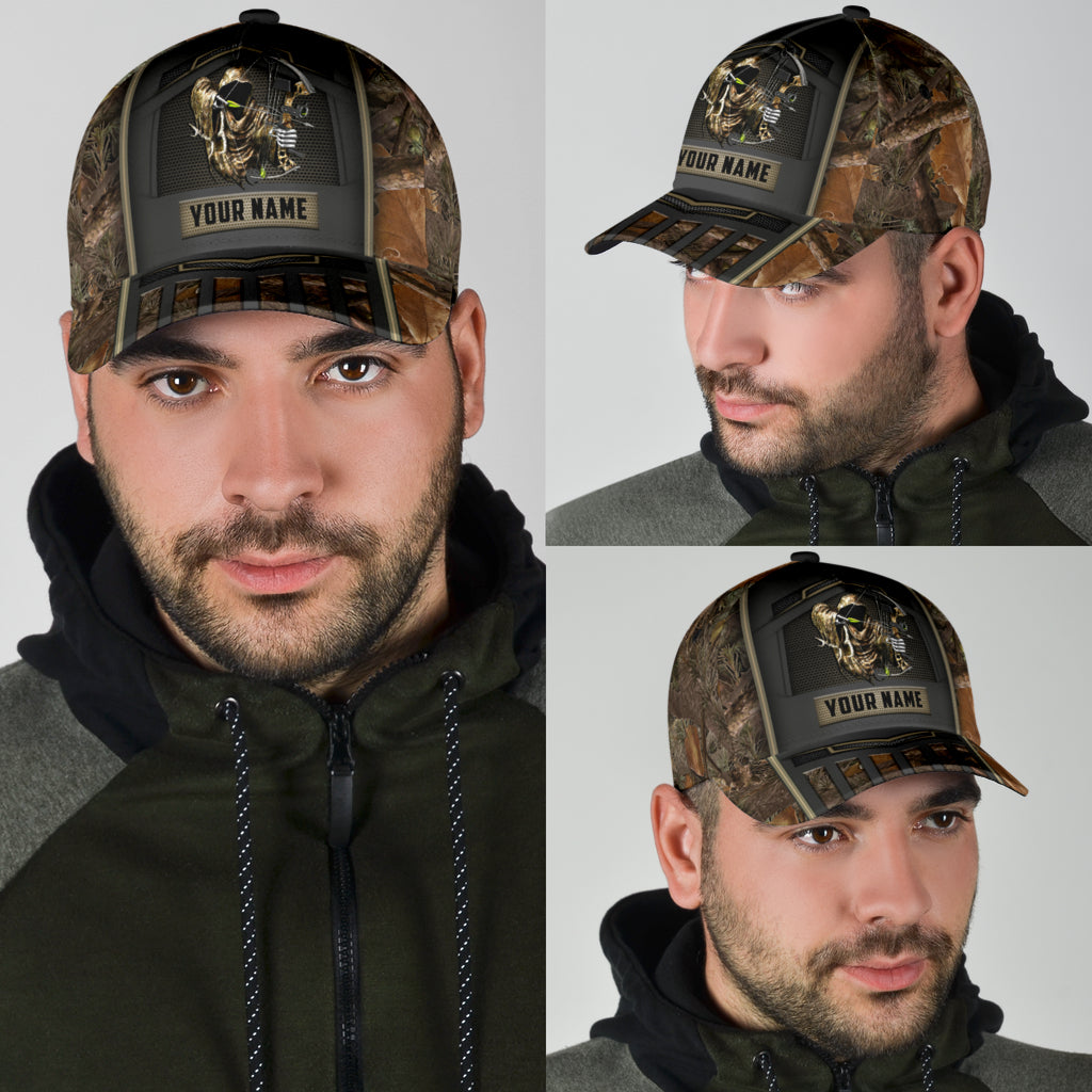 Lasfour 3D All Over Print Baseball Cap Bow Hunting Custom Classic Cap CA0492