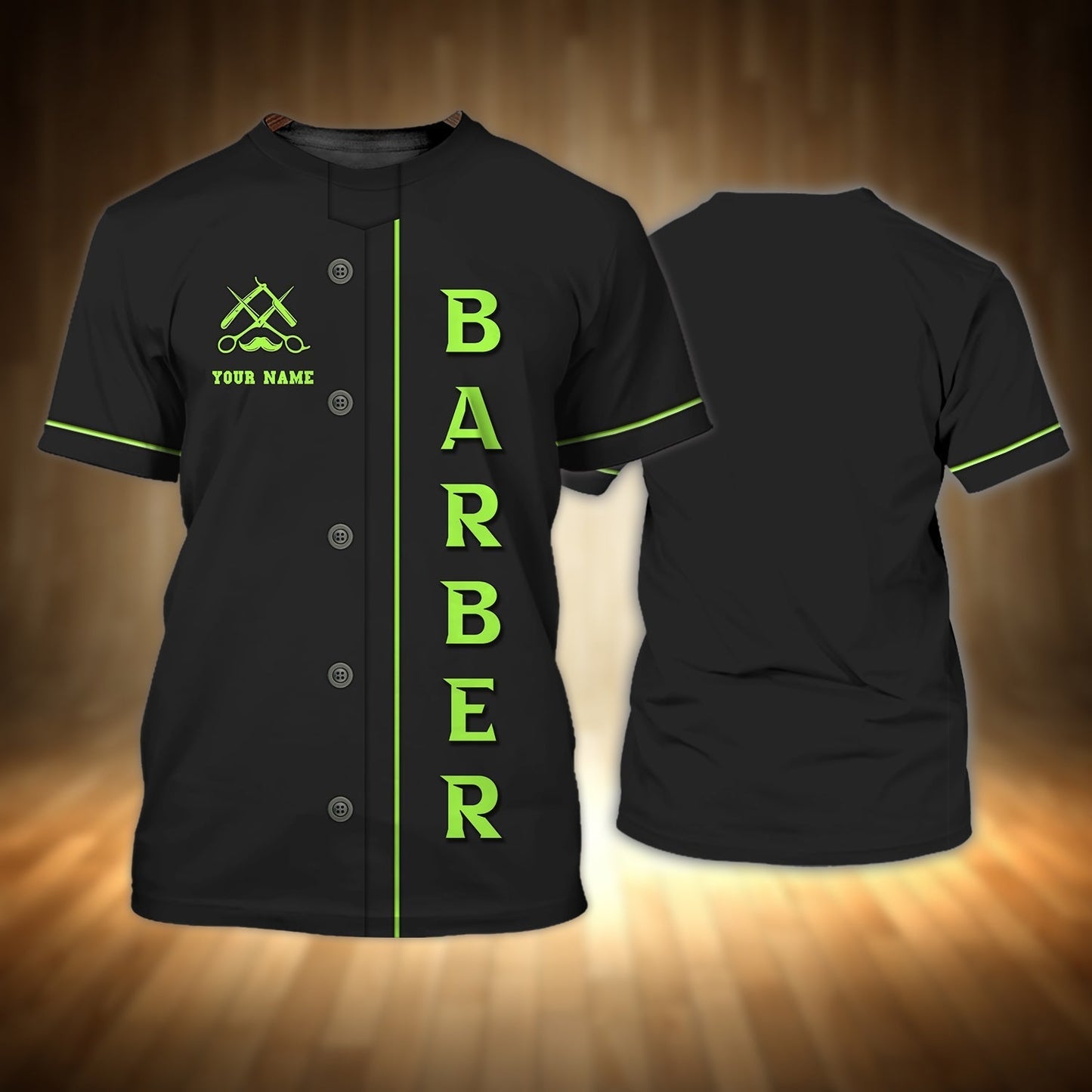 Personalized 3D Full Printed Barber Shop T Shirt, Barber Men Shirt, Gift For Barber Men TO0873