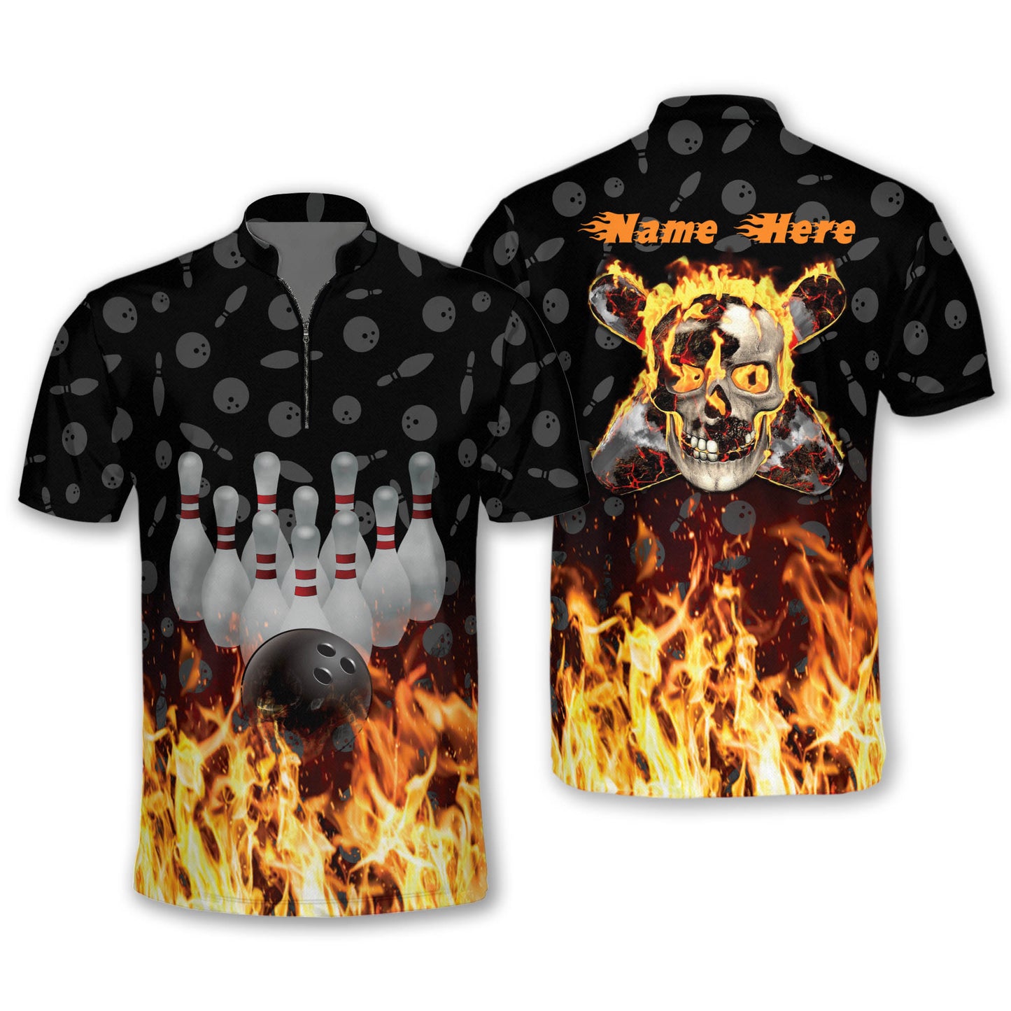 Bowling Shirts for Men And Women BM0268