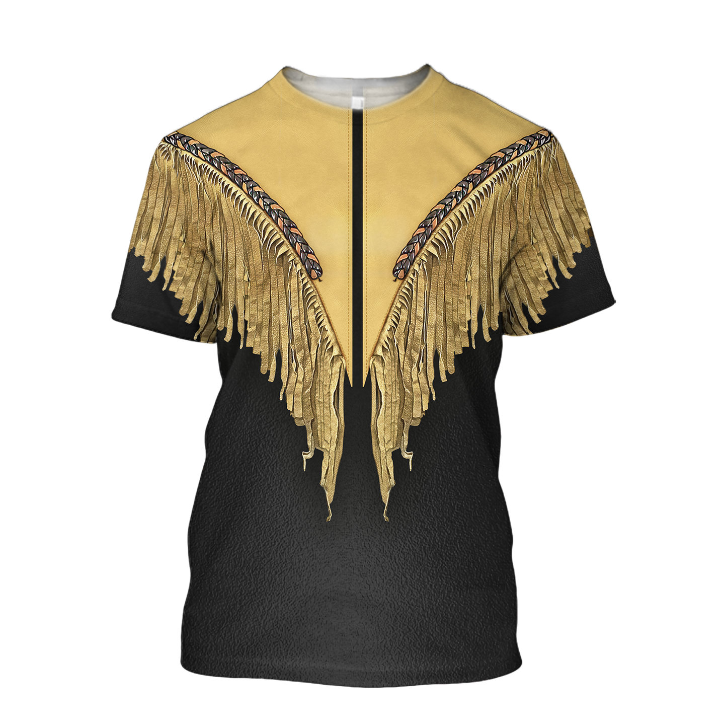 3D Black And Yellow Cowboy Shirt No Cosplay 3D Over Printed Unisex Cowboy Tee Shirts TO1529