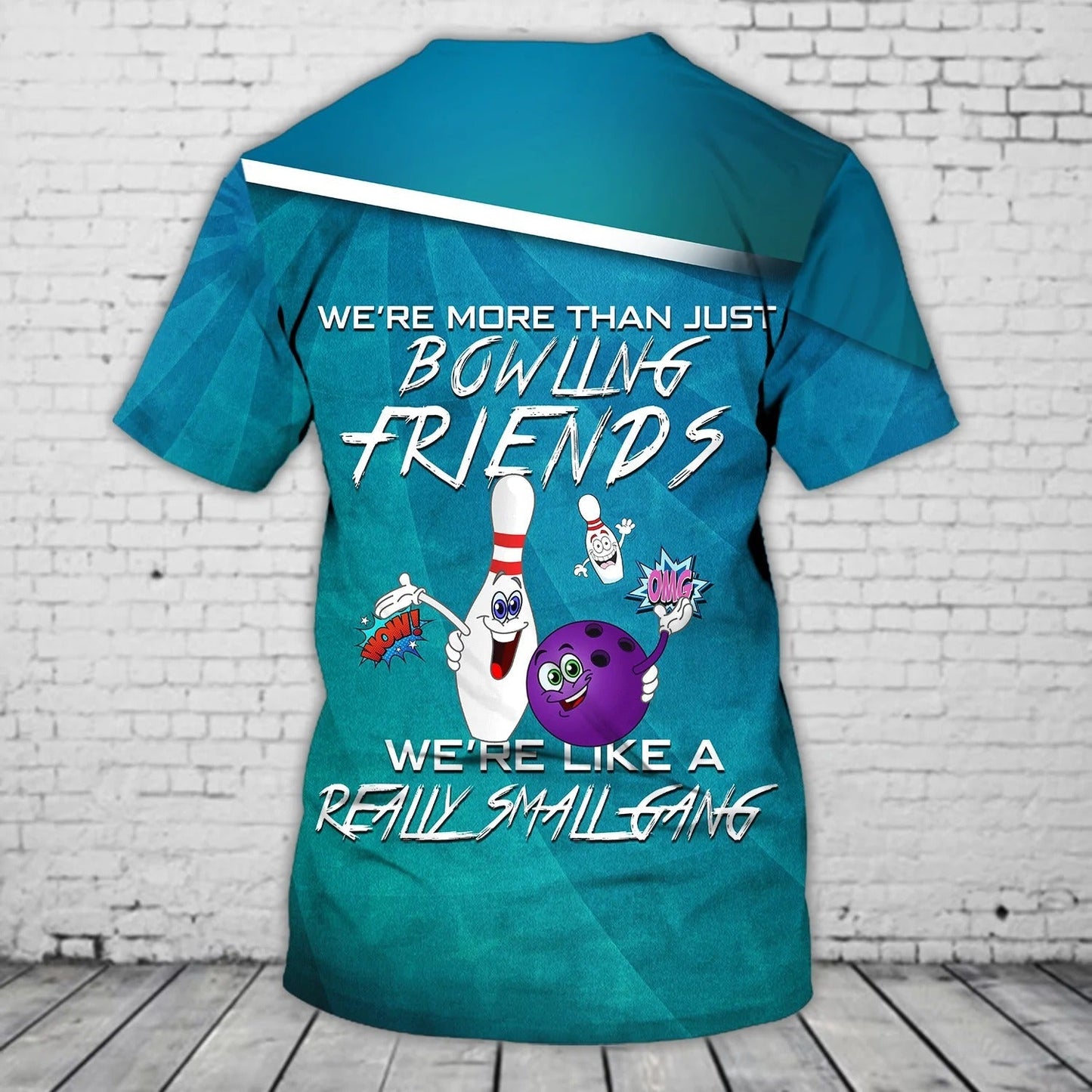 Personalized Bowling Friend T Shirt, Bowling Team Uniform Shirts, Shirt For Bowling Players TO1058