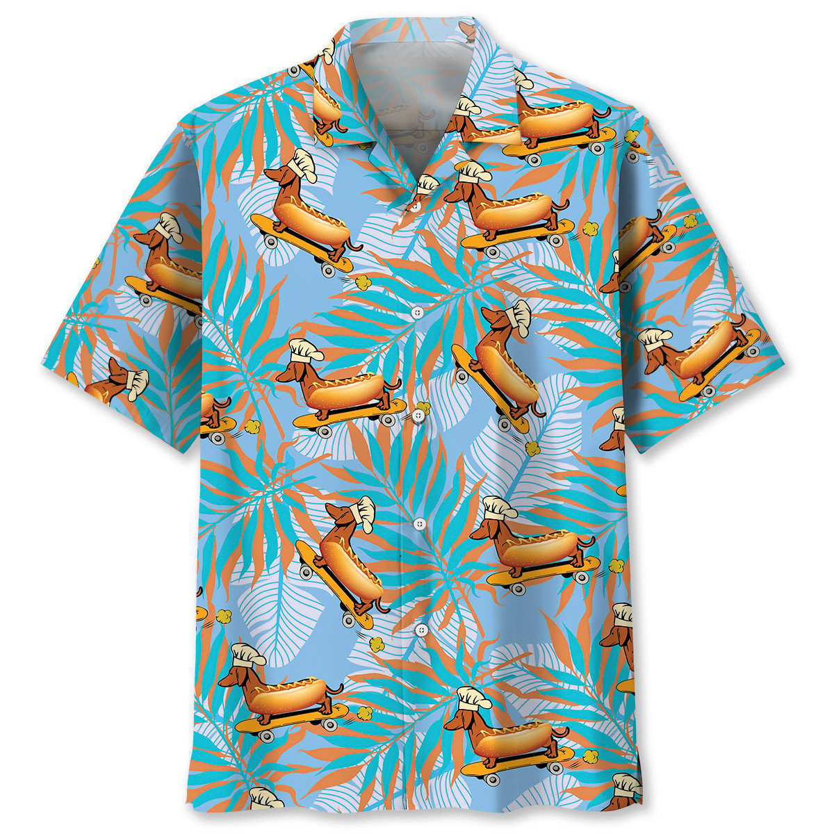 Funny Dachshund Hawaiian Shirt, Gift for Men Women Love Dog HO3737
