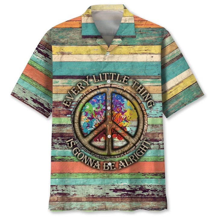 Hippie Bekind Hawaiian Shirts For Men And Woman, Hawaiian Shirt For Hippie, Hippie Art On Aloha Beach Shirt HO4822