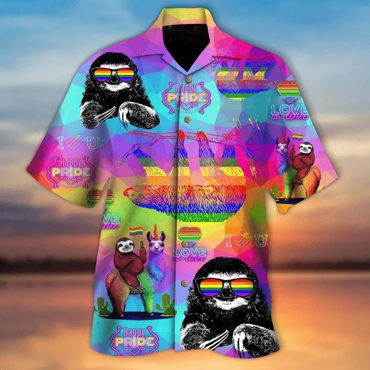 Beach Shirt Pride Month Lbgt Hawaiian Shirt For Men And Women, Aloha Shirt HO4639