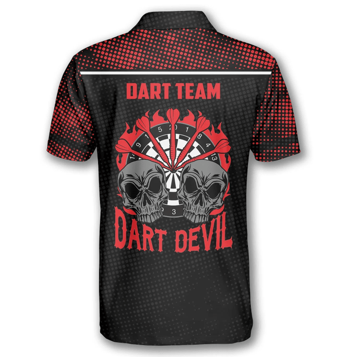 Lasfour Darts Red Python Personalized Name And Team Name 3D Shirt DMA0269