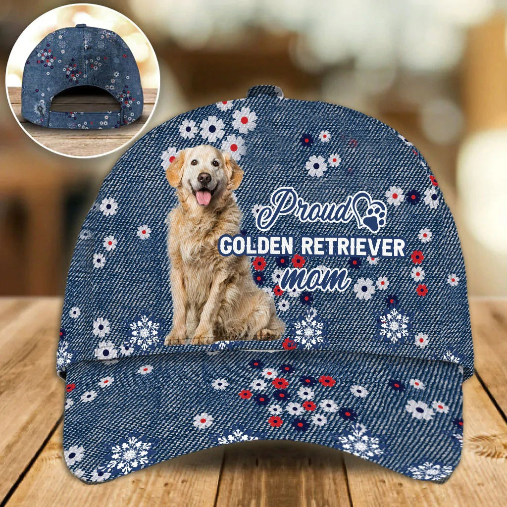 Baseball Cap Hat For Ladies, Proud Dog Mom Cap Hat, Classic Cap Hat For Dog Lovers CO0623