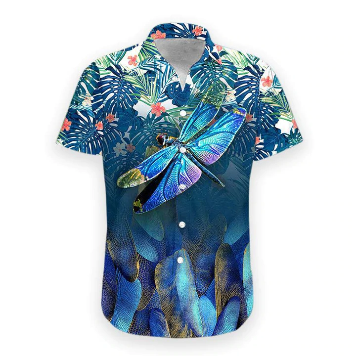 3D Summer Dragonfly Hawaii Shirt, Hawaiian shirt for men, women HO1100
