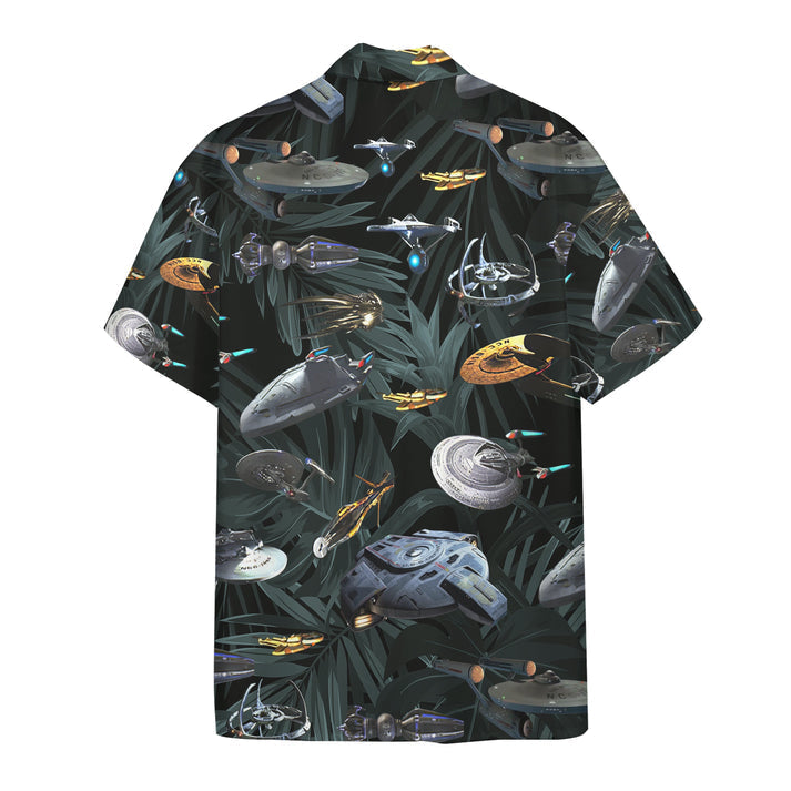 3D Star Trek Space Ships Custom Hawaiian Shirt HO0049