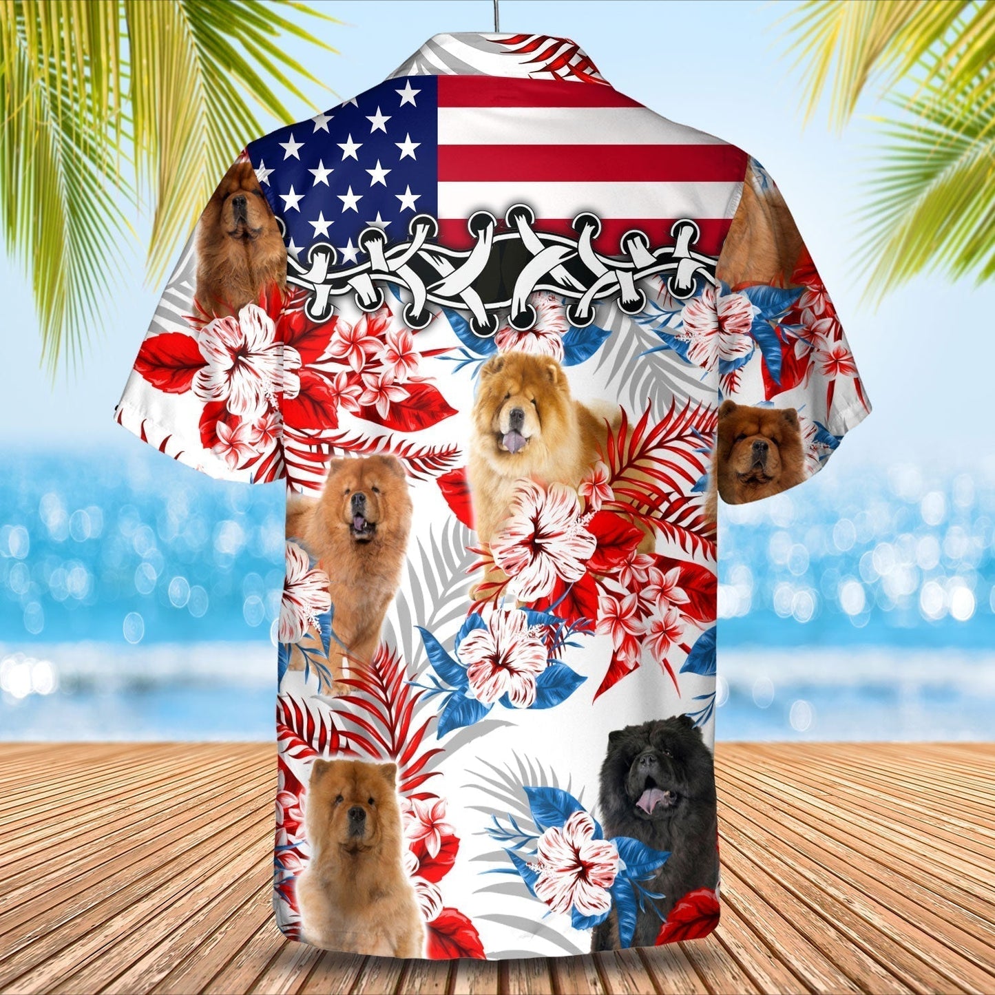 Chow Chow Hawaiian Shirt- Summer aloha shirt, Hawaiian shirt for Men and women HO0690