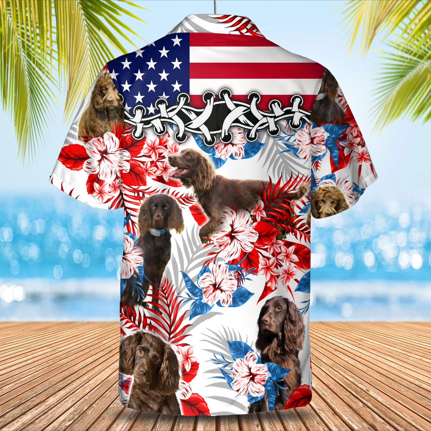 Boykin Spaniel Hawaiian Shirt, Dog Summer aloha shirt, Men Hawaiian shirt, Women Hawaiian shirt HO0825