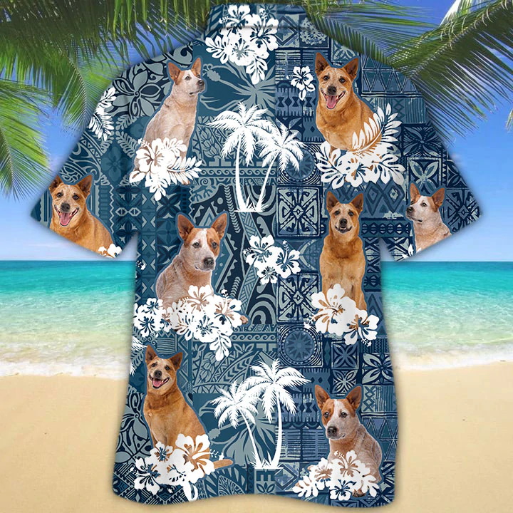 Red Heeler Hawaiian Shirt HO0175